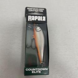 !! LEURRE RAPALA COUNTDOWN ÉLITE CDE75 col GILDED SILVER SHAD