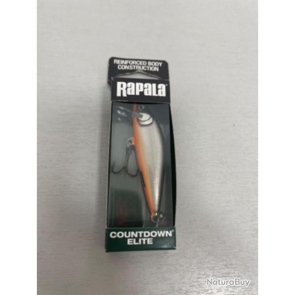 !! LEURRE RAPALA COUNTDOWN LITE CDE75 col GILDED SILVER SHAD