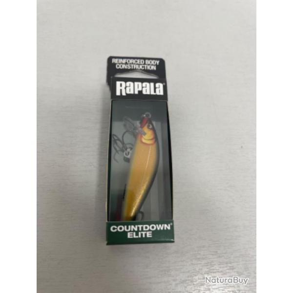 !! LEURRE RAPALA COUNTDOWN LITE CDE75 col GILDED GOLD SHAD