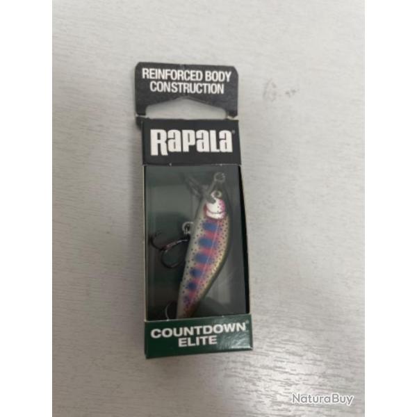 !! LEURRE RAPALA COUNTDOWN LITE CDE55 col GILDED RAINBOW TROUT