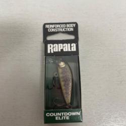 !! LEURRE RAPALA COUNTDOWN ÉLITE CDE55 col GILDED BROWN TROUT