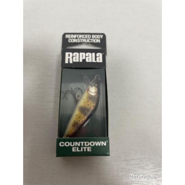 !! LEURRE RAPALA COUNTDOWN LITE CDE55 col GILDED MEDITERRANEAN TROUT