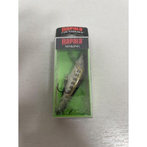 !! LEURRE RAPALA COUNTDOWN CD-07 col MUDDLER