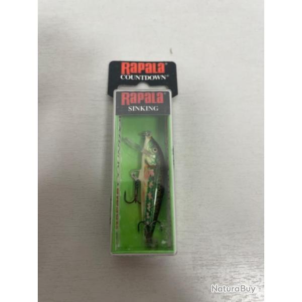 !! LEURRE RAPALA COUNTDOWN CD-5 col  MINNOW