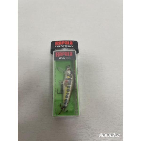 !! LEURRE RAPALA COUNTDOWN CD-5 col LIVE VAIRON