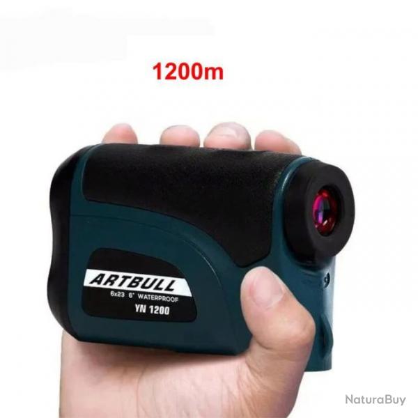 Tlmtre Laser 1200M 6x Bleu YN-1200 pour Chasse Golf Outdoor Artbull