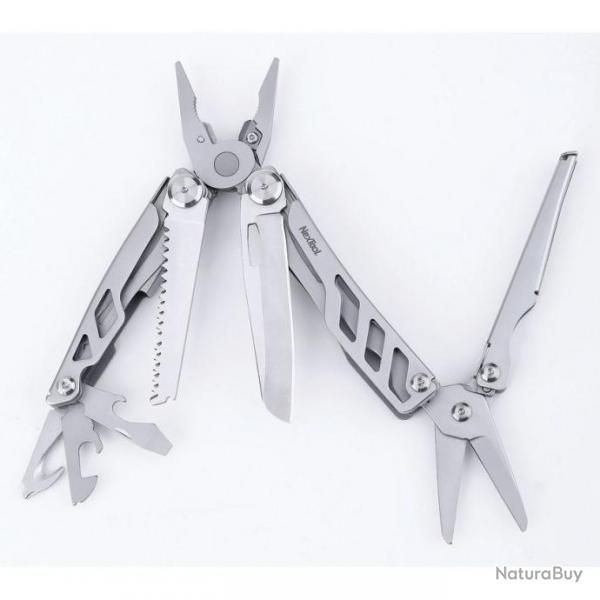 Pince Multifonctions NexTool Flagship Pro Multi Tool Manche Acier : Lames Ciseaux Tournevis NXKT5020