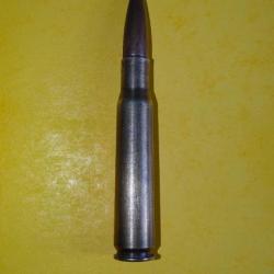 Munition de 50 BMG T W datée 1943