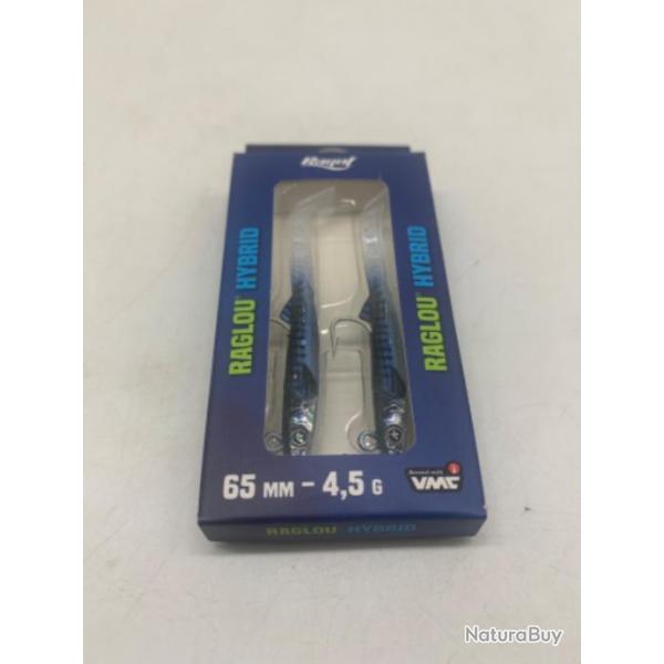 2 leurres souples Ragot 65mm 4,5g