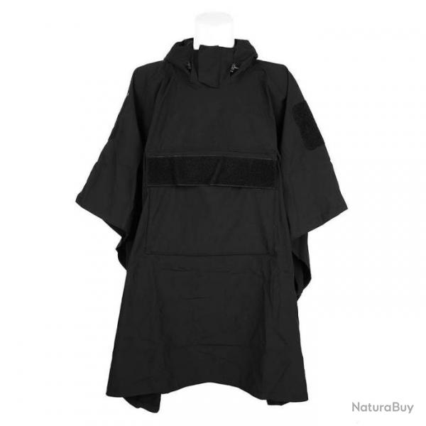 Poncho Recon ajustable Outbreak en Ripstop (Couleur Noir)