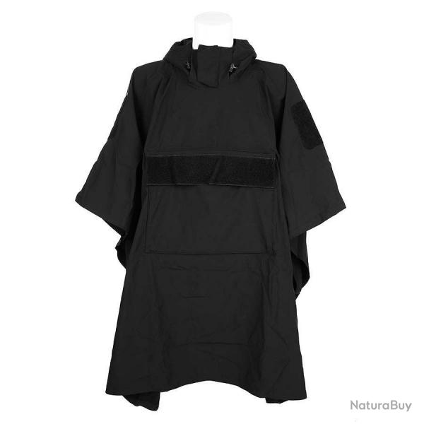 Poncho Recon ajustable Outbreak en Ripstop (Couleur Noir)