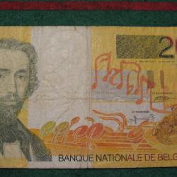 billet de 200 francs belge de 1995 TTB