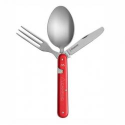 Couteau couvert camping "992.3", Couleur rouge [Mercury]