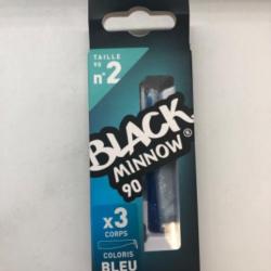 Leurres souples Fiiish black minnow 90 bleu