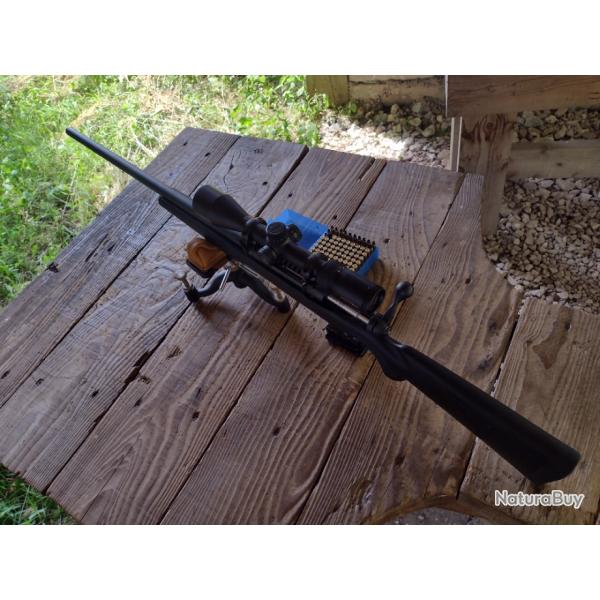 Carabine Savage 110 varmint quasi neuve + rail MDT 20moa + ncessaire pour recharger - 4X sans frais