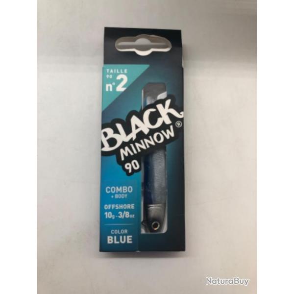 Leurres souples Fiiish black minnow 90 10g bleu