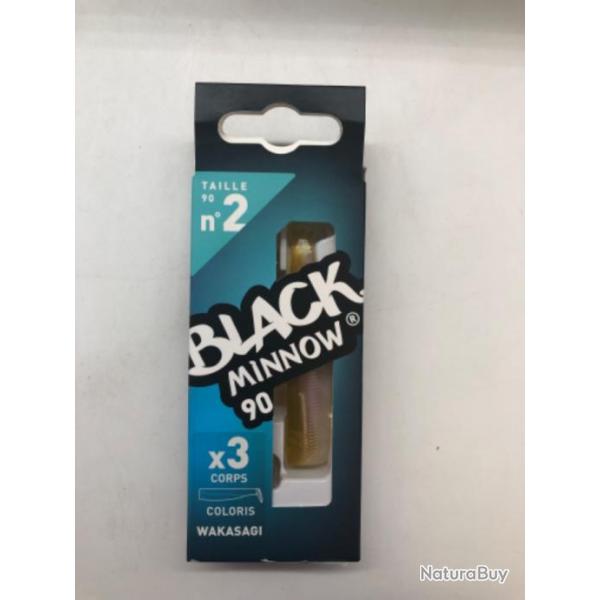 Leurres souples Fiiish black minnow 90 wakasagi