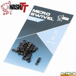 Emerillon Nash Micro Swivel T11 (par 20)