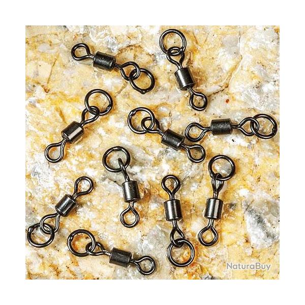 Emerillon  Anneau Extra Carp T8 (par 10)
