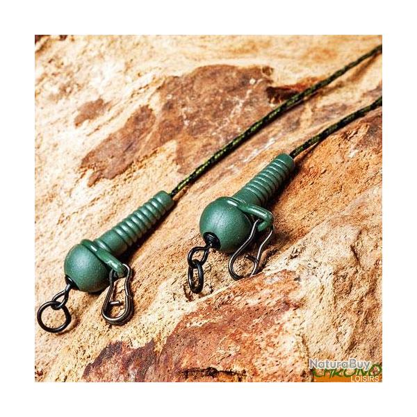 Montage Extra Carp Lead Core System & Safety Sleeves (par 2)