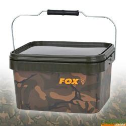 Seau Fox Camo Square Bucket 5L