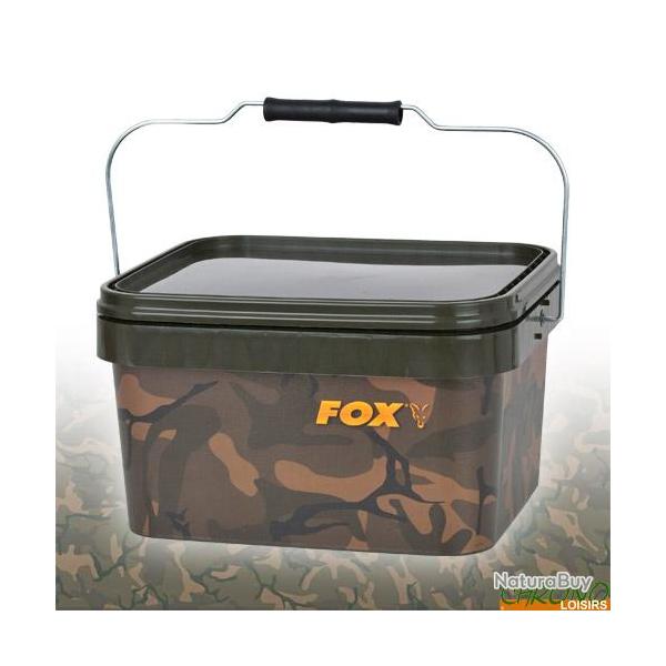 Seau Fox Camo Square Bucket 5L