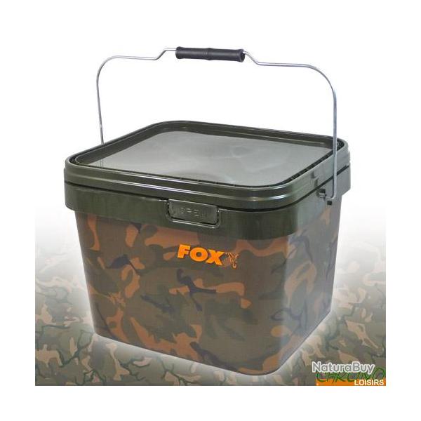 Seau Fox Camo Square Bucket 10L