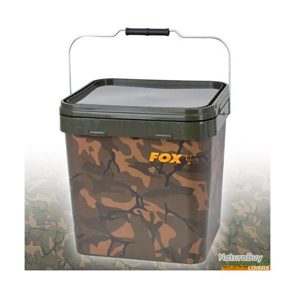 Seau Fox Camo Square Bucket 17L