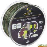 Lot De 30 Bas De Ligne Pour Pêche à La Carpe HT - Tresse Sufix Camouflage 30 LBS - Hameçons Taille 6
