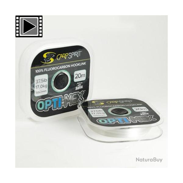 Fluorocarbon Carp Spirit Opti-Mex 20m 0.50mm
