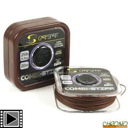 Tresse Carp Spirit Combi Stiff Camo Brown 20m 25lbs