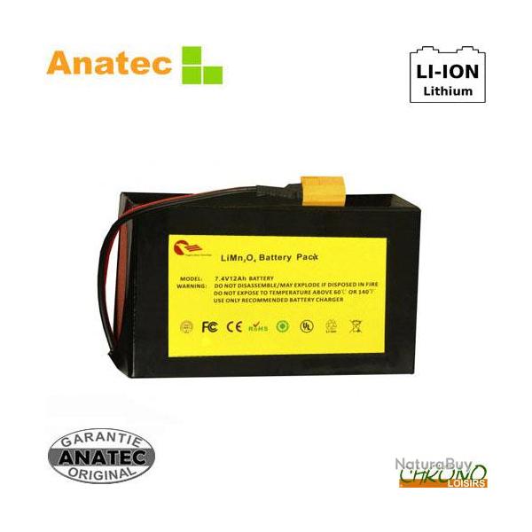 Batterie Lithium Anatec pour Bateaux Amorceur