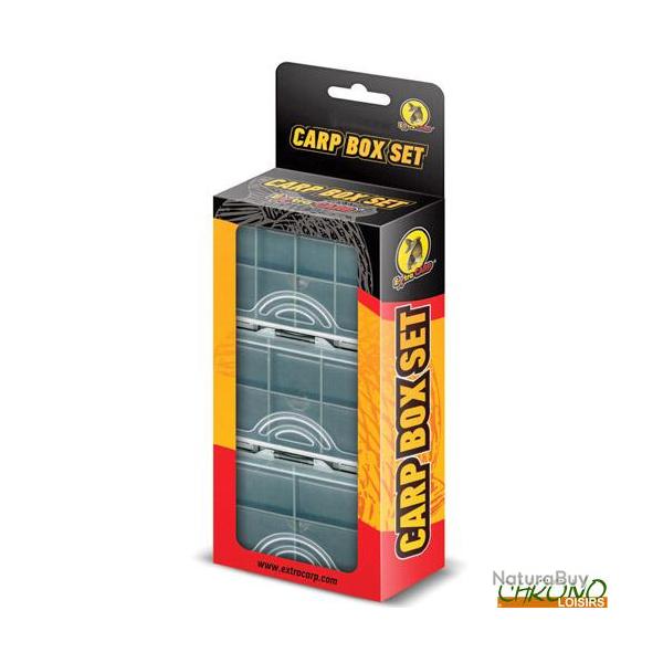 Boite  Accessoires Extra Carp Box Set (par 6)