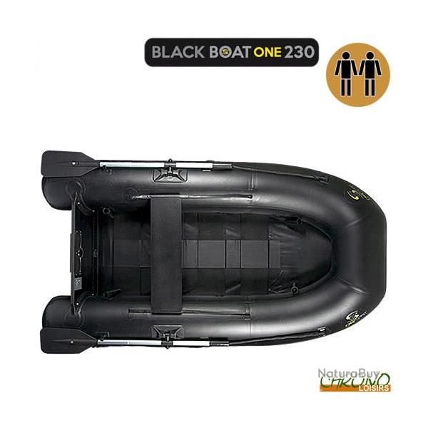 Bateau Gonflable Carp Spirit Black Boat One 230 Plancher Lattes