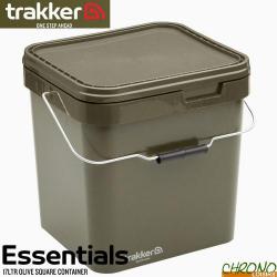 Seau Trakker Essentials Olive Square Container 17L