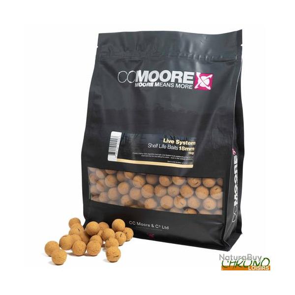 Bouillettes CC Moore Live System 18mm 1kg