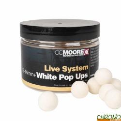 Pop Ups CC Moore Live System White 13/14mm (par 35)