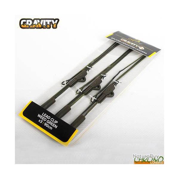 Montaje Carp Spirit Gravity Lead Clip 90cm (par 3)