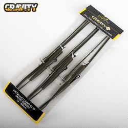 Montage Carp Spirit Gravity Metal Lead Clip 90cm (par 3)