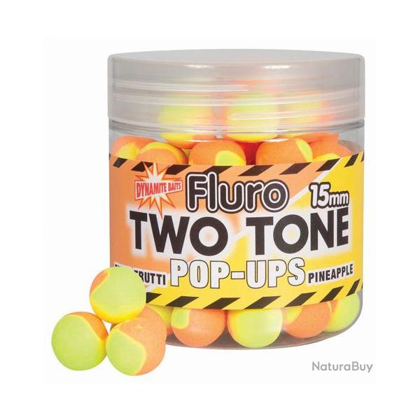 Pop Ups Fluro Dynamite Baits Two Tones Tutti & Pineapple 15mm