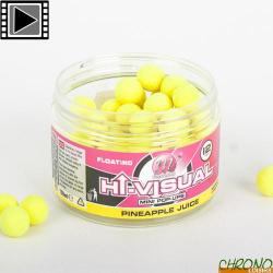 Pop Ups Mainline Fluo Hi Visual Pineapple Juice 12mm 150ml