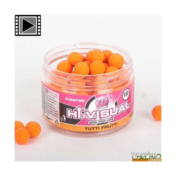 Pop Ups Mainline Fluo Hi Visual Tutti Frutti 12mm 150ml