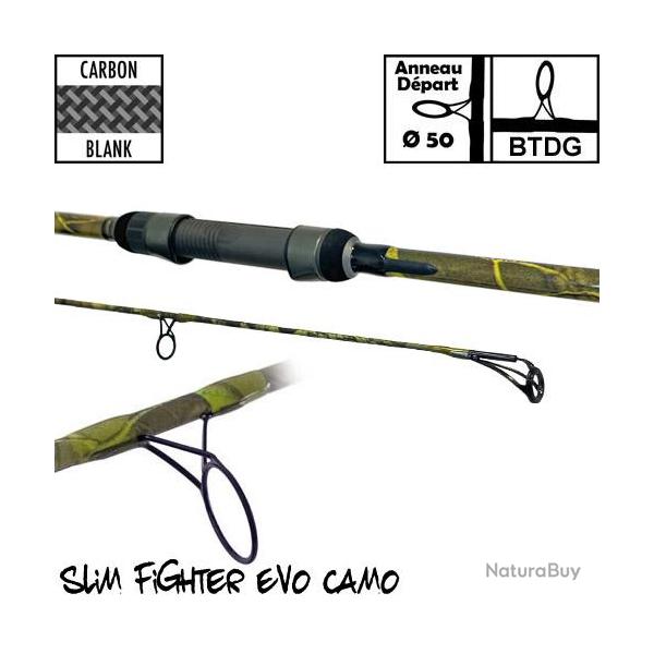 Canne Carp Design Slim Fighter Evo Camo 50mm 13' 3.5lbs