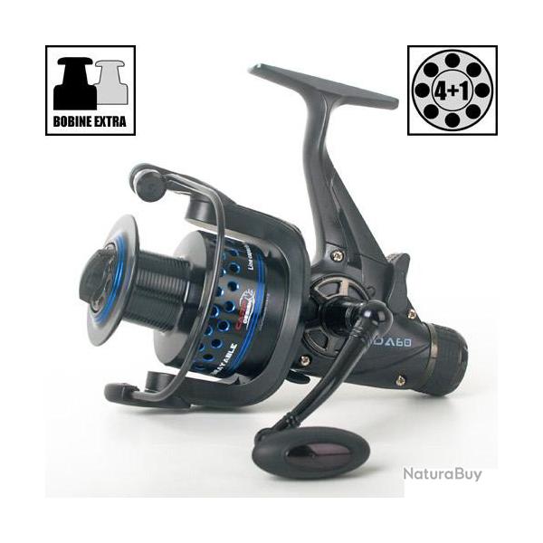 Moulinet Carp Design Dbrayable DA60 Grey & Blue