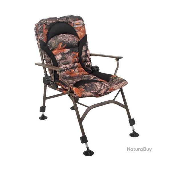 Level Chair Carp Design Camo Line Recliner Accoudoirs