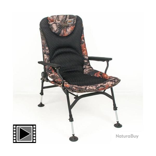 Level Chair Carp Design Camo Line Evo