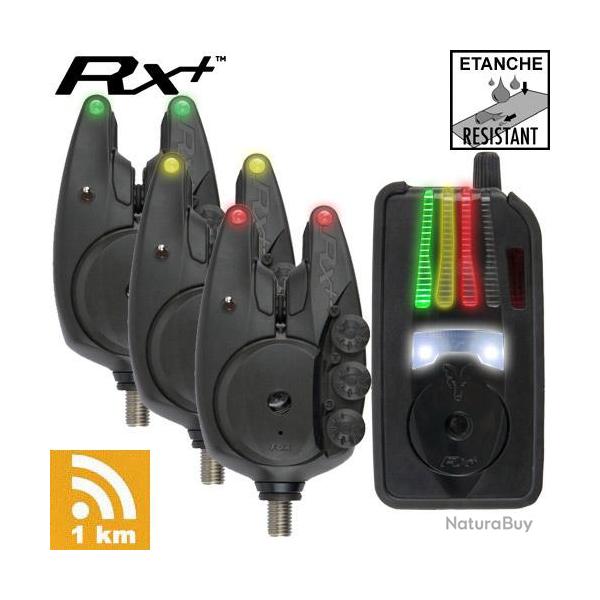 Coffret Fox Centrale 3 Dtecteurs Micron Rx+