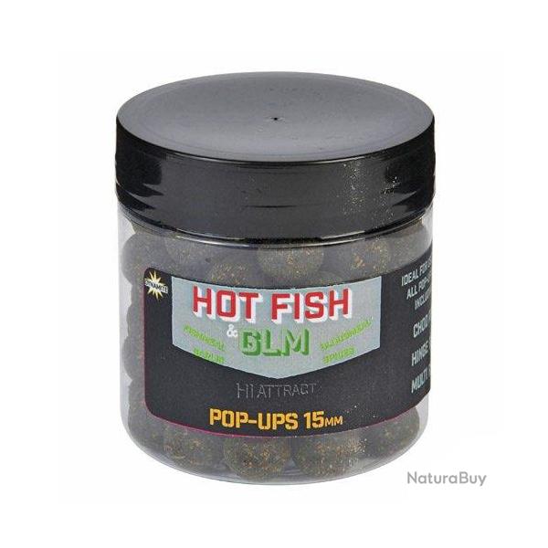 Pop Ups Dynamite Baits Hot Fish & GLM 15mm 100g