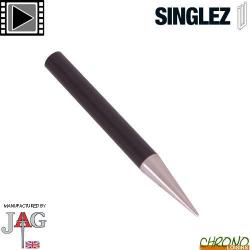 Pique Korda Singlez Ground Spike Alu Black