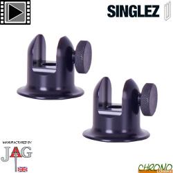 Adaptateur de Ponton Korda Singlez Stage Stand Alu Black (par 2)